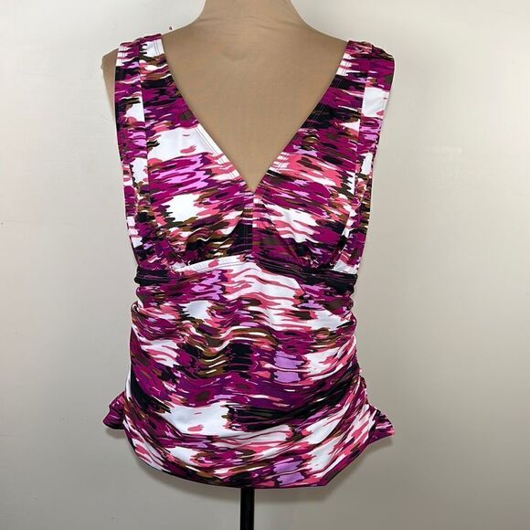 Inches Off slimming swimsuit tank top size 18 - Picture 1 of 9